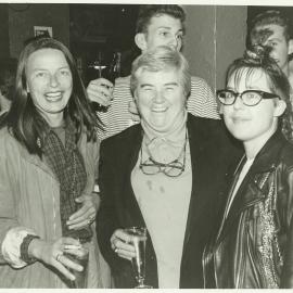 Aniek Baten, Dawn O'Donnell and Kri Leitner at the Midnight Shift, Oxford Street Darlinghurst, 1994