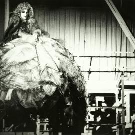 Drag queen Cindy Pastel at Hand in Hand Party, 1993