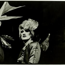 Drag queen Cindy Pastel in a Midsummer Night's Dream, Sydney Opera House, 1989