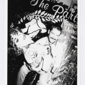 Trudie Valentine and Rob Patmore, The Party Anthems CD launch, Bourke Street Surry Hills, 1995