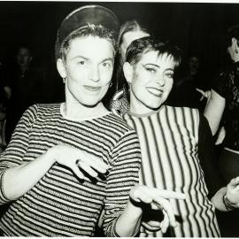 Attendees at Performance Space on Cleveland Street Redfern, 1996