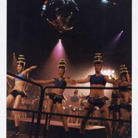 Dance performance at a PRIDE New Years Eve party, 2000