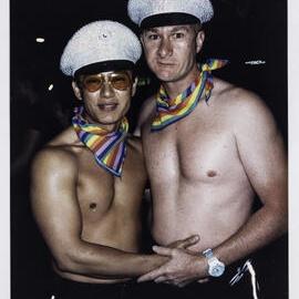Matching sailor costume outfits for PRIDE party, 2000