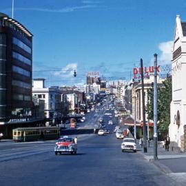 Boomerang Street to William Street at Yurong Street East Sydney, 1960