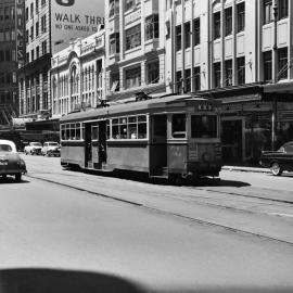 George Street between Market and Park Streets Sydney, 1958