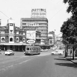 Elizabeth Street at Campbell Street Sydney, 1960