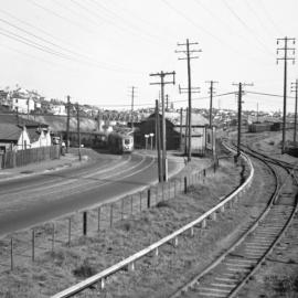 Commercial Road to The Crescent White Bay Annandale, 1957