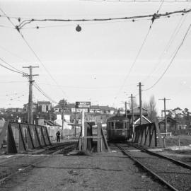 Johnston's Creek The Crescent near Rozelle Depot line Harold Park, 1958