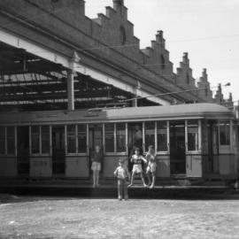 Rozelle Depot yard Harold Park Forest Lodge, 1957