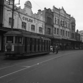 King Street, between Mary and Eliza Streets Newtown, 1957