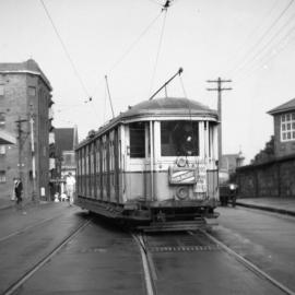 Liverpool Street between Darley Street and Forbes Street Darlinghurst, 1957