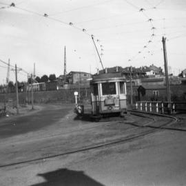 The Crescent and now City West Link Road Annandale, 1957