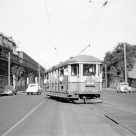 Parramatta Road crossover near Ross Street Forest Lodge, 1958