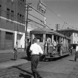 Ross Street near Parramatta Road Forest Lodge, 1958