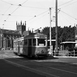 Queens Square, view south-east from Macquarie Street Sydney, 1960