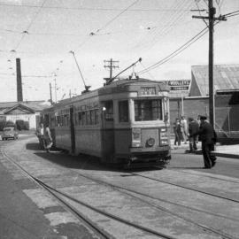 Botany Road at Bourke Street Alexandria, 1960