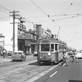 Cleveland Street near South Dowling Street Surry Hills, 1961