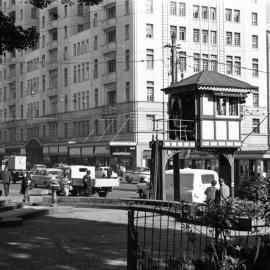 Elizabeth Street at Park Street Sydney, 1969