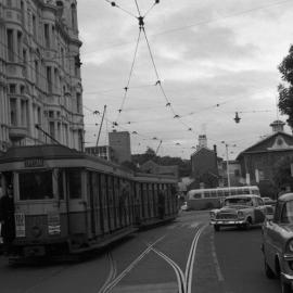 King Street between Queens Square loop and Phillip Street Sydney, 1960