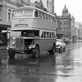 Bathurst Street at Castlereagh Street Sydney, 1960