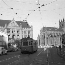 Prince Albert Road at Macquarie Street Sydney, 1960