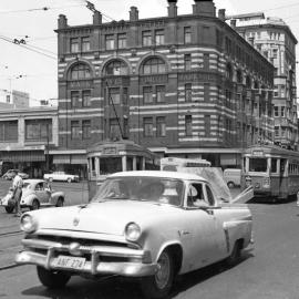 Elizabeth Street at Liverpool Street Sydney, 1960