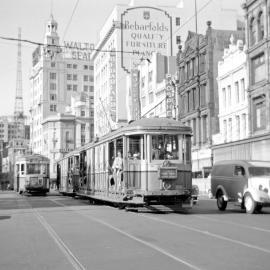 George Street at Town Hall Sydney, 1958