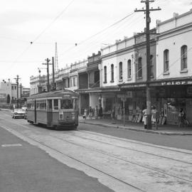 Cleveland Street near Crown Street Surry Hills, 1961