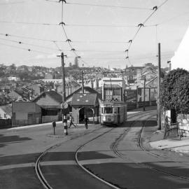 Gurner Street, view south-east at Cascade Street Paddington, 1959