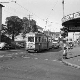 Bourke Street at Liverpool Darlinghurst, 1959