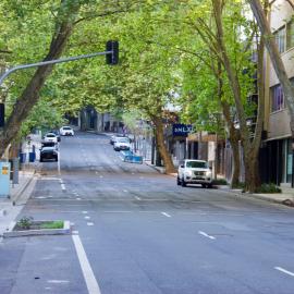 Foveaux Street Surry Hills, COVID-19 lockdown, 2021