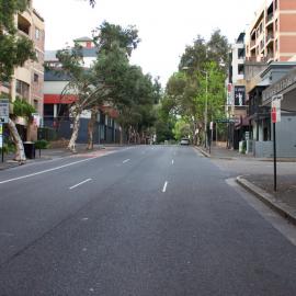 Elizabeth Street Surry Hills, COVID-19 lockdown, 2021