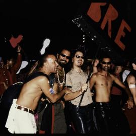 BRE(warrina) at Sydney Gay and Lesbian Mardi Gras, 1992