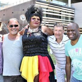 Nana Miss Koori and friends at Victoria Park, Mardi Gras Fair Day, 2018