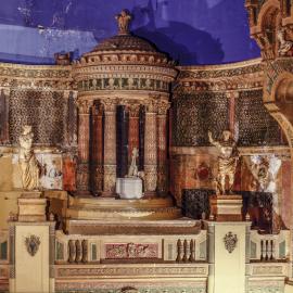 Interior of Capitol Theatre before restoration, Campbell Street Haymarket, 1992