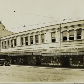 Brennans shopfront, King Street Newtown, no date