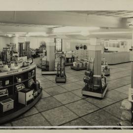 Electrical appliances, Brennans department store, King Street Newtown, no date