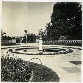 Statue of Cupid, Pioneer Memorial Garden, Royal Botanic Garden Sydney, circa 1938
