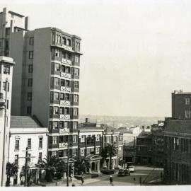 View of Springfield Avenue Potts Point, circa 1937-1938