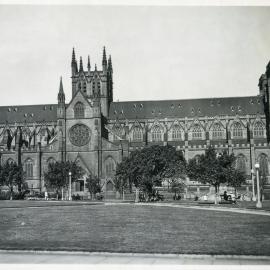 St Mary's Cathedral, College Street Sydney, circa 1937-1938