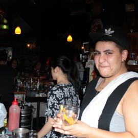 Celebrating the YES results at the Bearded Tit, Regent Street Redfern, 2017