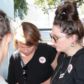 Celebrating the YES results at the Bearded Tit, Regent Street Redfern, 2017