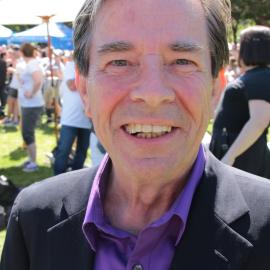 John Paul Young singer, YES Rally, Prince Alfred Park Surry Hills, 2017