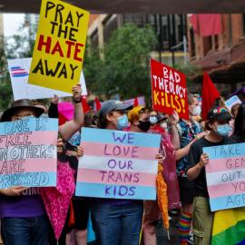 International Transgender Day of Visibility, George Street Sydney, 2022