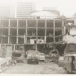  Anthony Hordern Building during demolition, Sydney, 1986