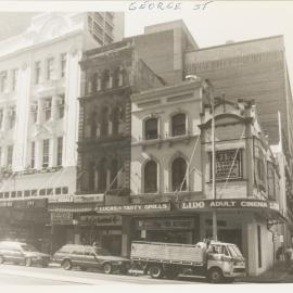 Streetscape, George Street Sydney, 1980