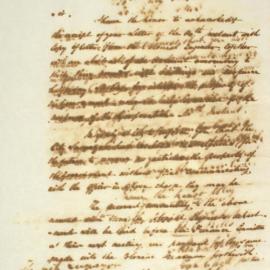 Letter - Account from Colonial Engineer, 1843