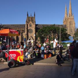St Marys Cathedral, World Youth Day, Hyde Park Sydney, 2008