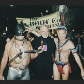 The Boot Co Brisbane entrants in Sydney Gay and Lesbian Mardi Gras Parade, circa 1992