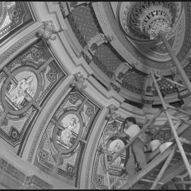 Restoration of Sydney Town Hall, George Street Sydney, 1991